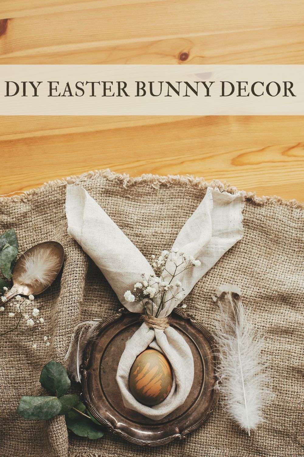 5 Super Cute DIY Easter Bunny Decorations You Can Make With Materials ...