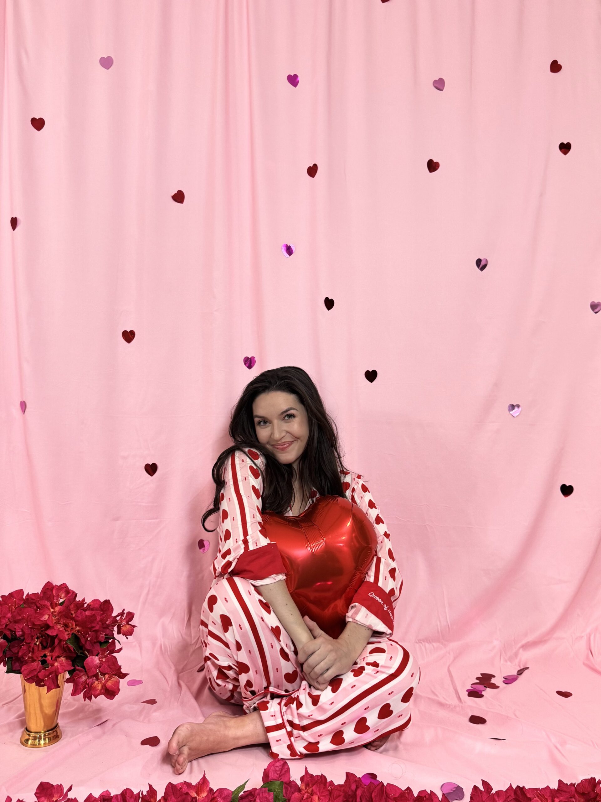 Galentines backdrop for photo op / photoshoot